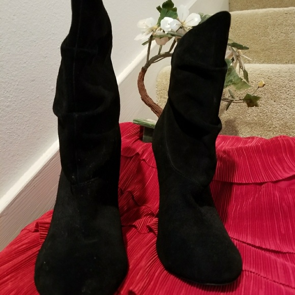 Steve Madden Shoes - STEVEN MADDEN LEATHER/SUEDE BOOTIES